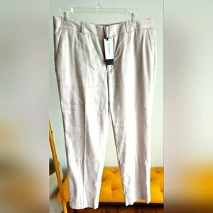 Womens Banana Republic Avery Linen Pants Size 8 NWT.